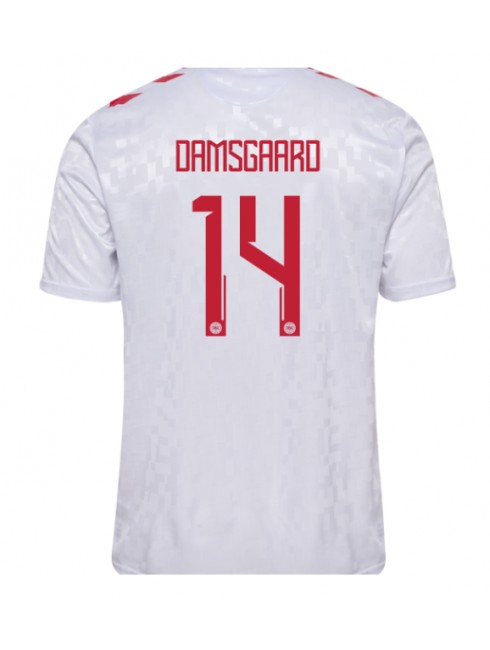 Danska Mikkel Damsgaard #14 Gostujuci Dres EP 2024 Kratak Rukavima Danska Mikkel Damsgaard #14 Gostujuci Dres EP 2024 Kratak Rukavima